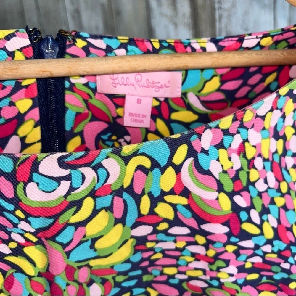 Lilly Pulitzer Shauna Colorful Shift Dress - Picture 7 of 7